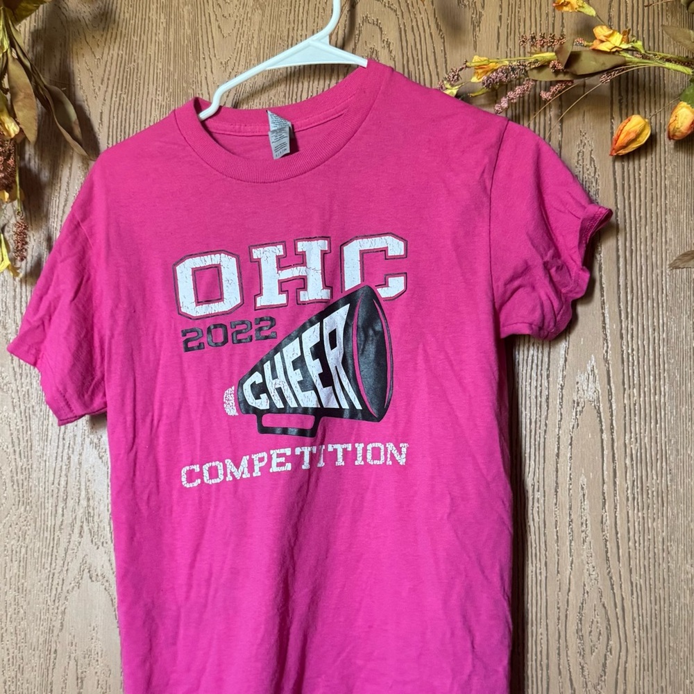 Pink Cheer Competition Tee